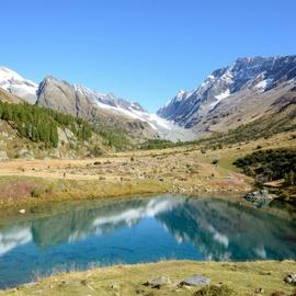 Langgletscher and Fafleralp Langgletscher and Fafleralp