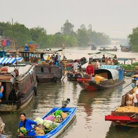 Mekong Delta Floating markets Mekong Delta Floating markets