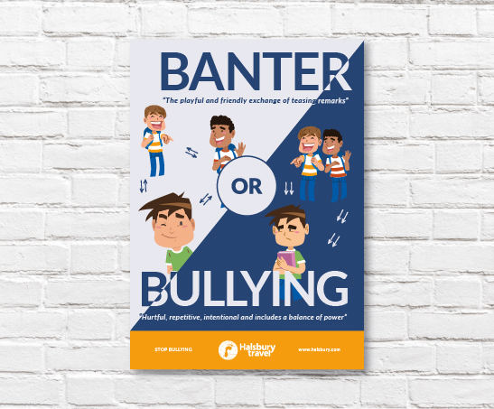 school trips banter or bullying poster