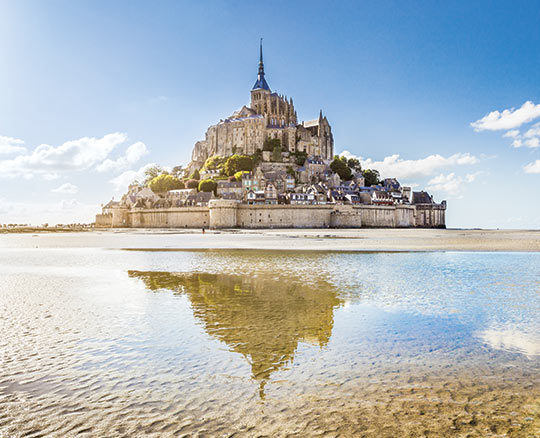 Mont Saint-Michel in Normandy, France Mont Saint-Michel in Normandy, France